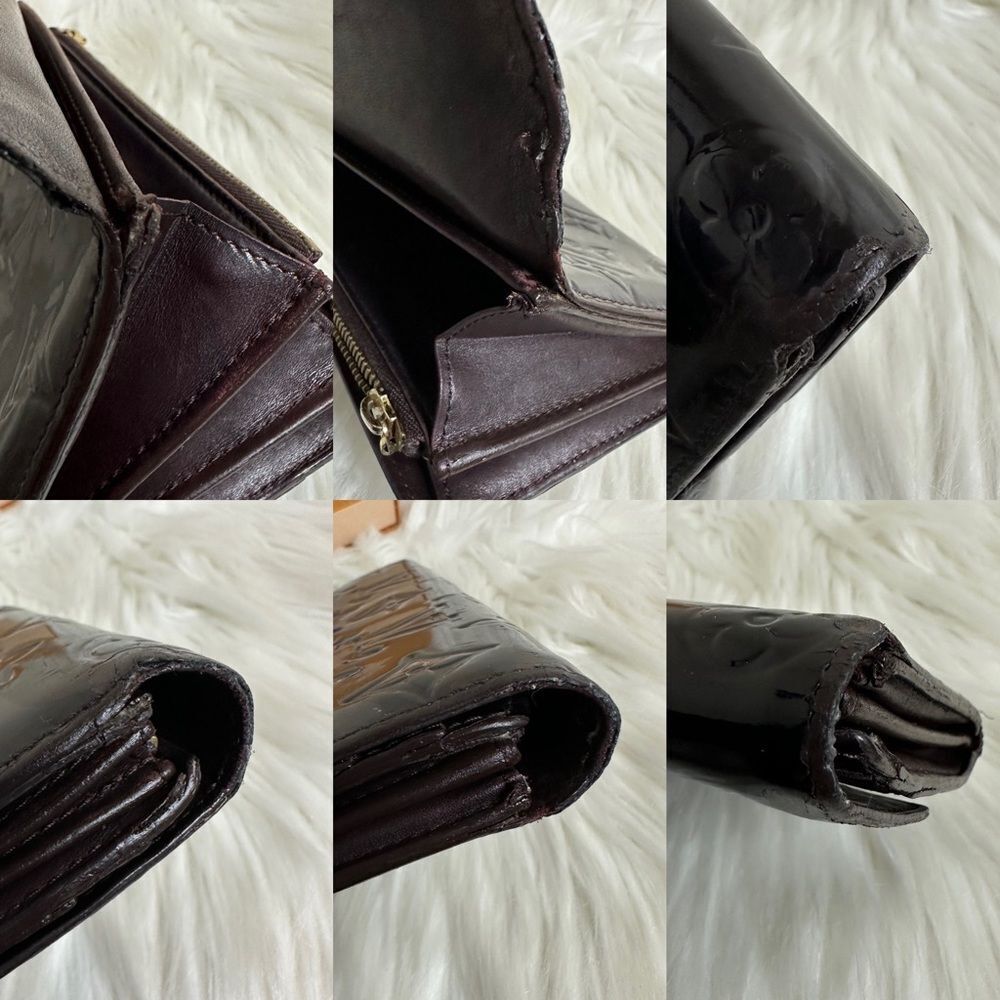 💯Authentic Louis Vuitton Vernis Bifold Long Wallet🍀 - Picture 9 of 16